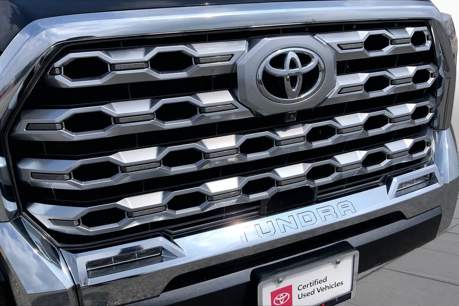 2025 Toyota Tundra 1794 Edition Hybrid Midnight Black Metallic at Group 1 Toyota Southwest