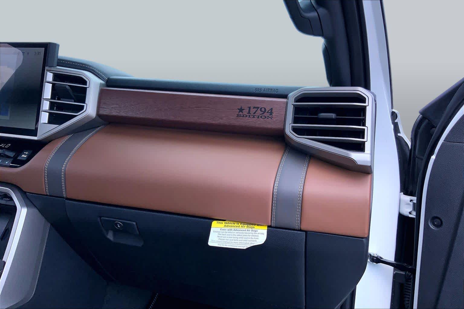2026 Toyota Tundra 1794 Edition Hybrid Wind Chill Pearl at Group 1 Toyota Southwest