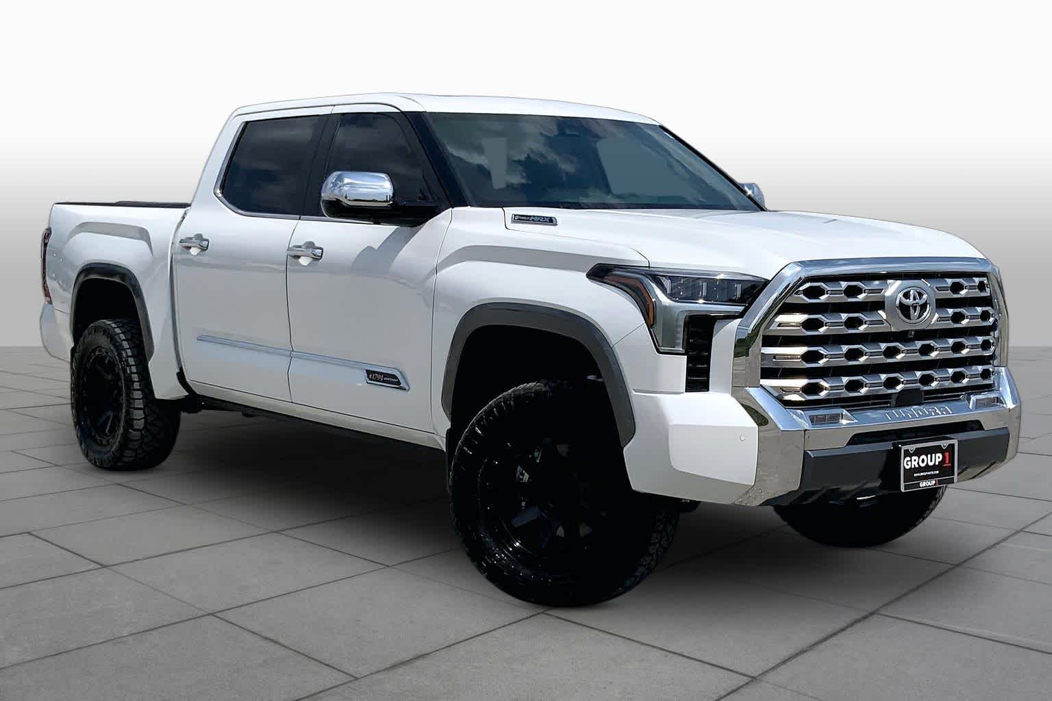 2026 Toyota Tundra 1794 Edition Hybrid Wind Chill Pearl at Group 1 Toyota Southwest