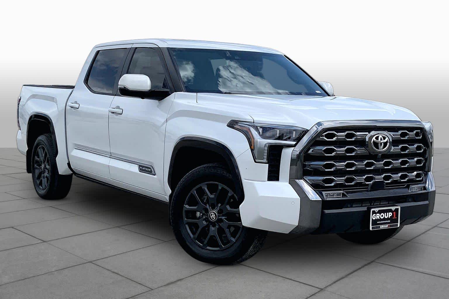 2025 Toyota Tundra Platinum Wind Chill Pearl at Group 1 Toyota Southwest