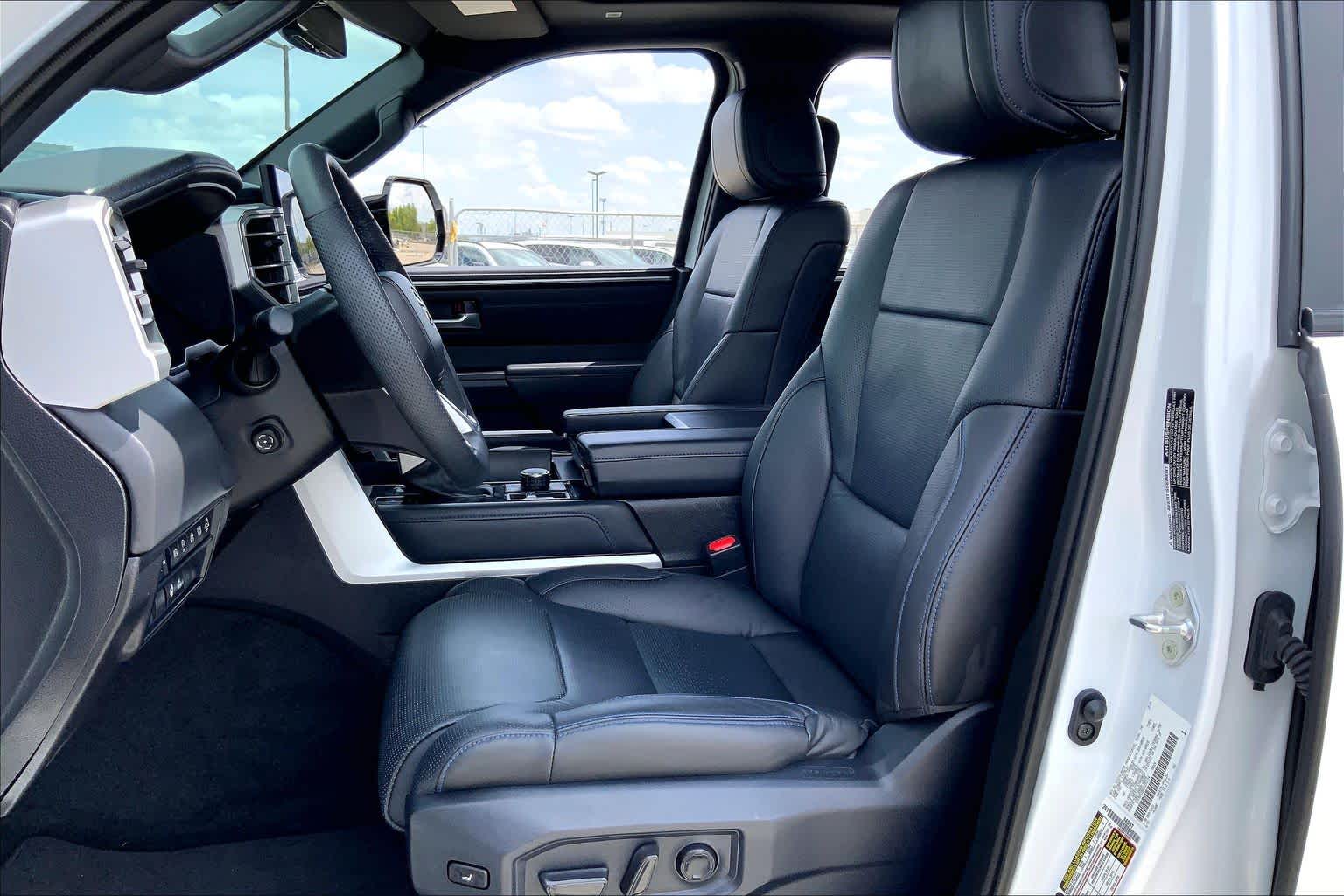 2025 Toyota Tundra Platinum Wind Chill Pearl at Group 1 Toyota Southwest