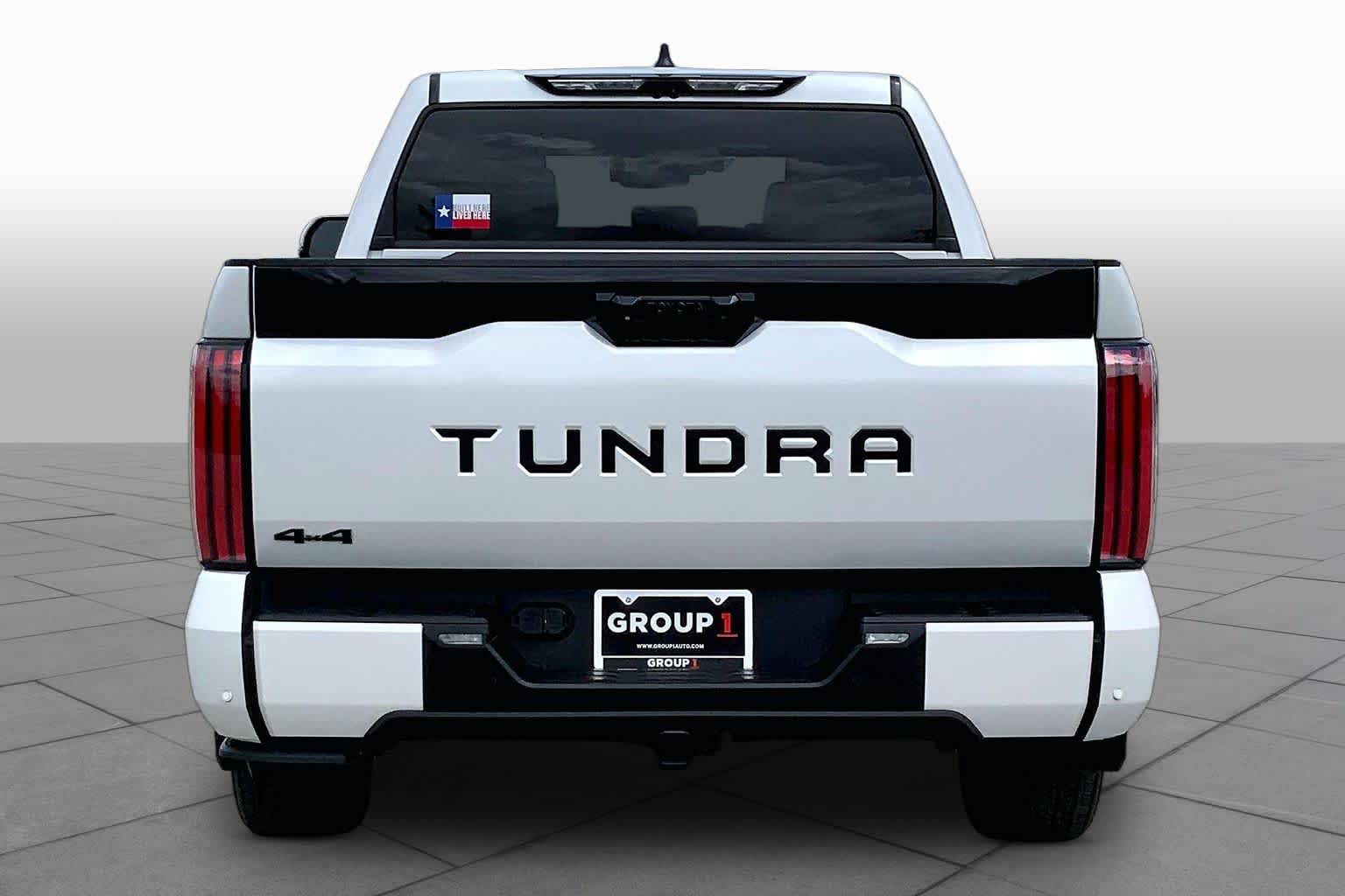 2025 Toyota Tundra Platinum Wind Chill Pearl at Group 1 Toyota Southwest