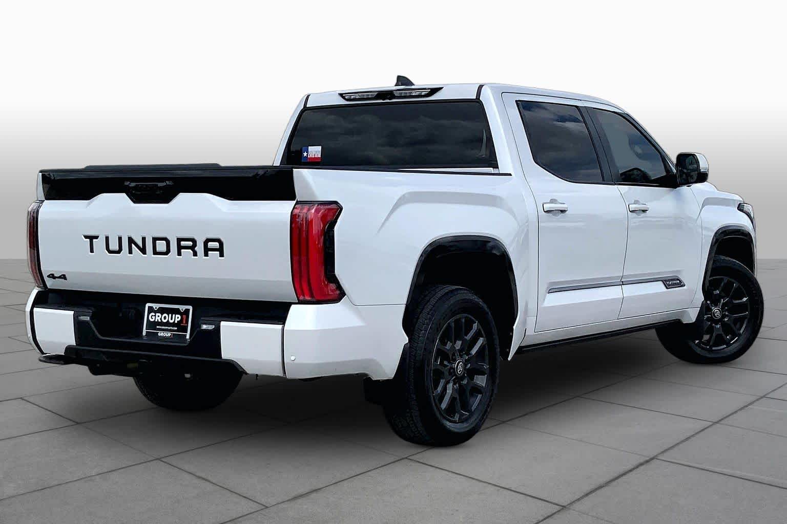 2025 Toyota Tundra Platinum Wind Chill Pearl at Group 1 Toyota Southwest