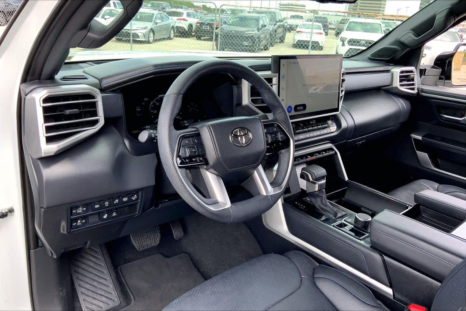 2025 Toyota Tundra Platinum Wind Chill Pearl at Group 1 Toyota Southwest