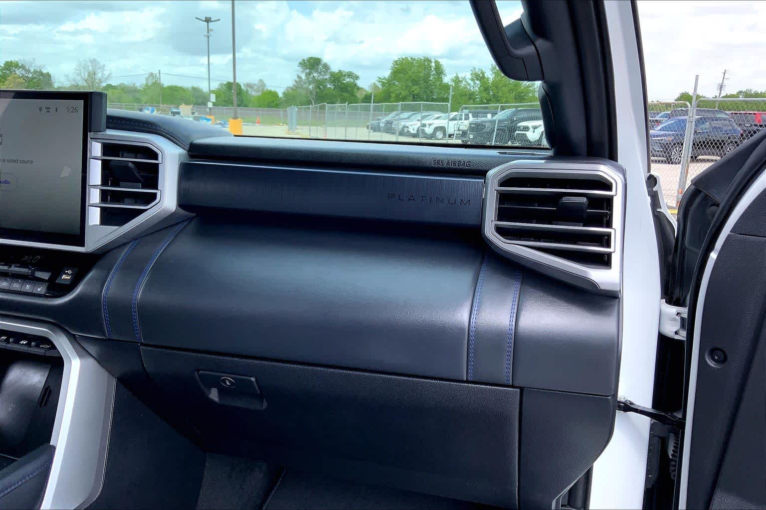 2025 Toyota Tundra Platinum Wind Chill Pearl at Group 1 Toyota Southwest