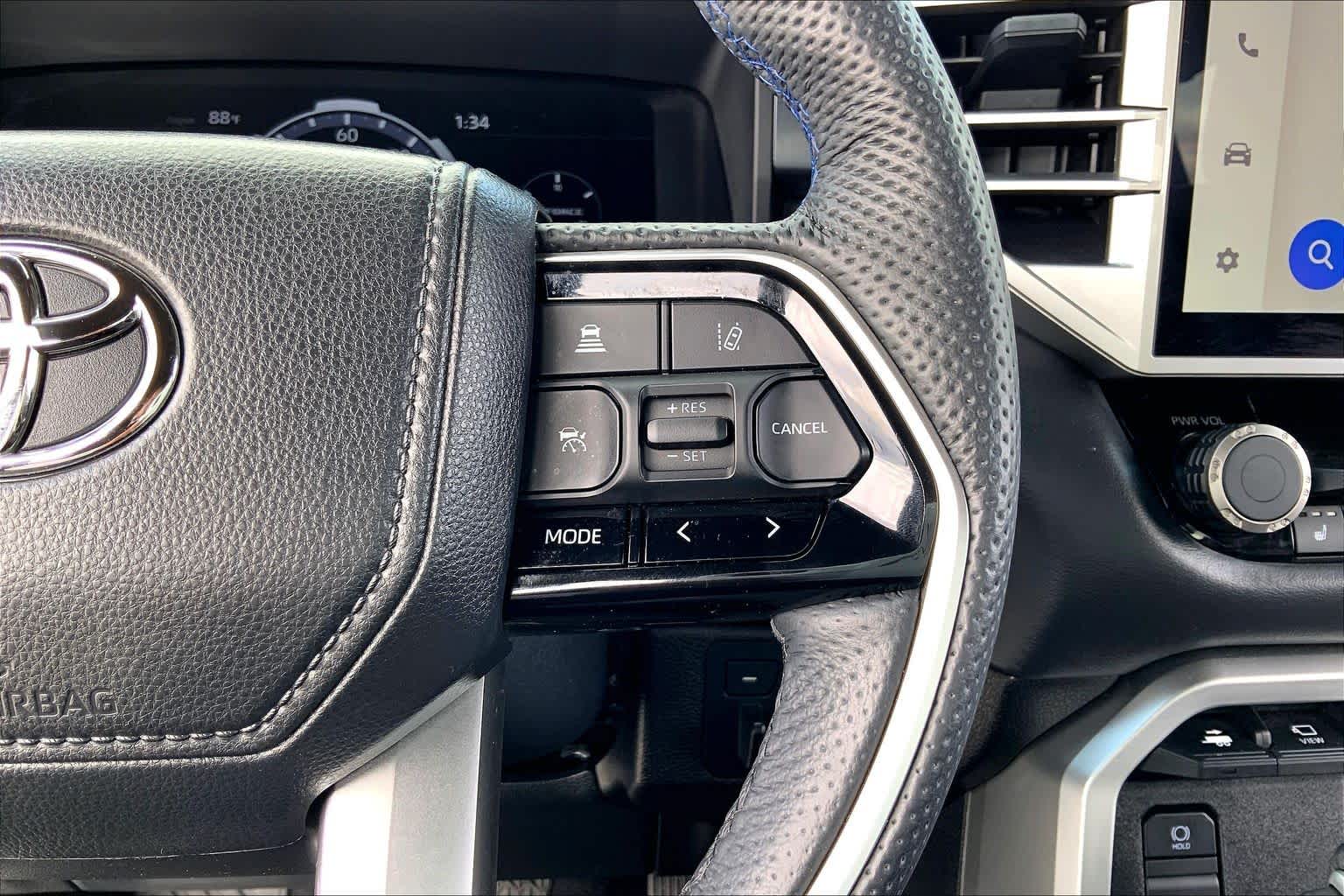 2025 Toyota Tundra Platinum Wind Chill Pearl at Group 1 Toyota Southwest