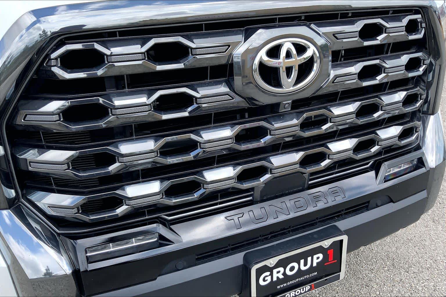 2025 Toyota Tundra Platinum Wind Chill Pearl at Group 1 Toyota Southwest