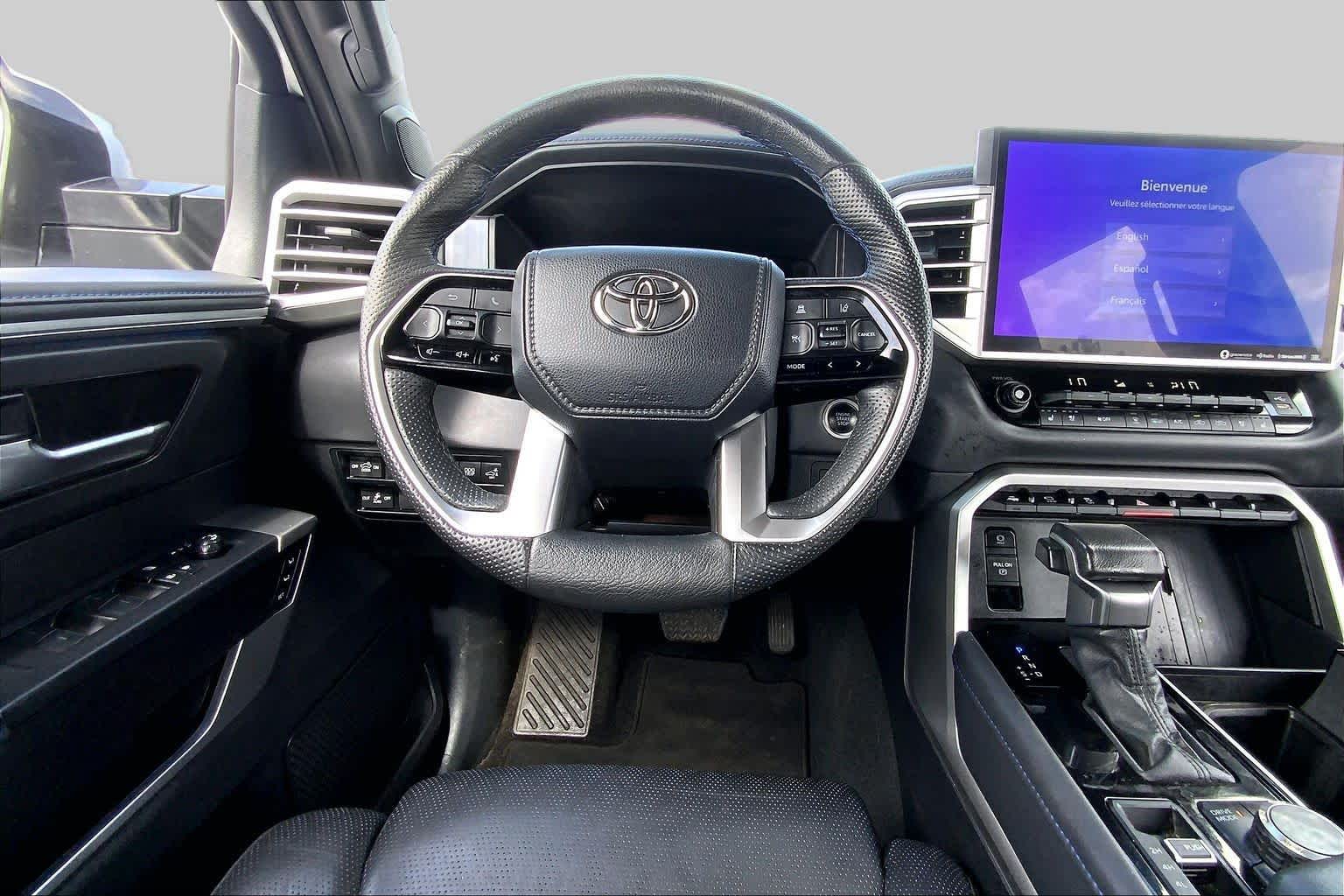 2023 Toyota Tundra Platinum Celestial Silver Metallic at Group 1 Toyota Southwest