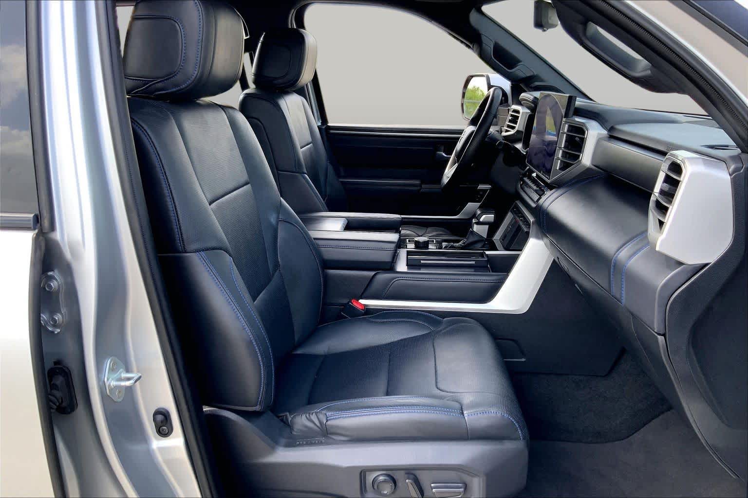 2023 Toyota Tundra Platinum Celestial Silver Metallic at Group 1 Toyota Southwest