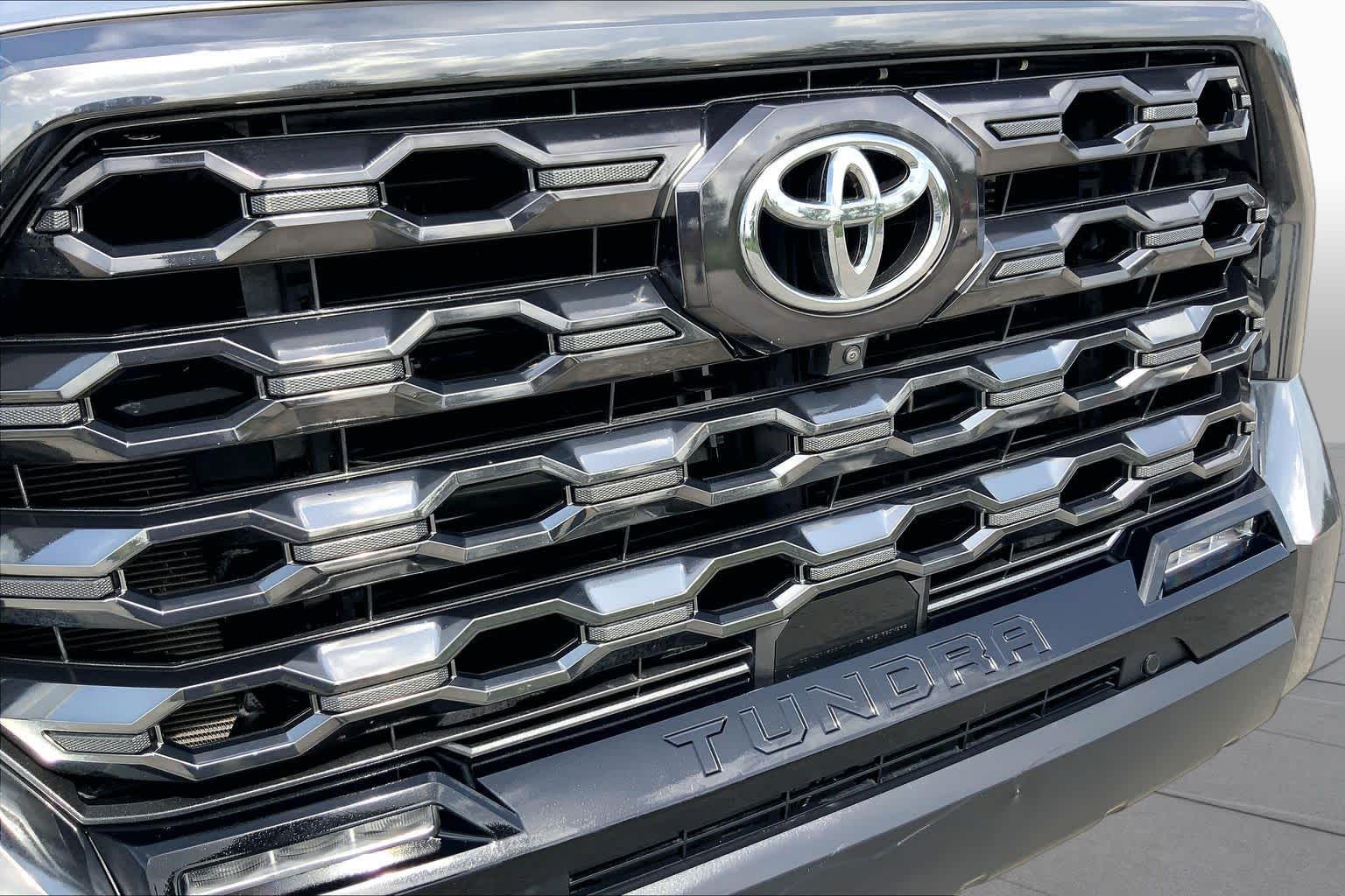2023 Toyota Tundra Platinum Celestial Silver Metallic at Group 1 Toyota Southwest