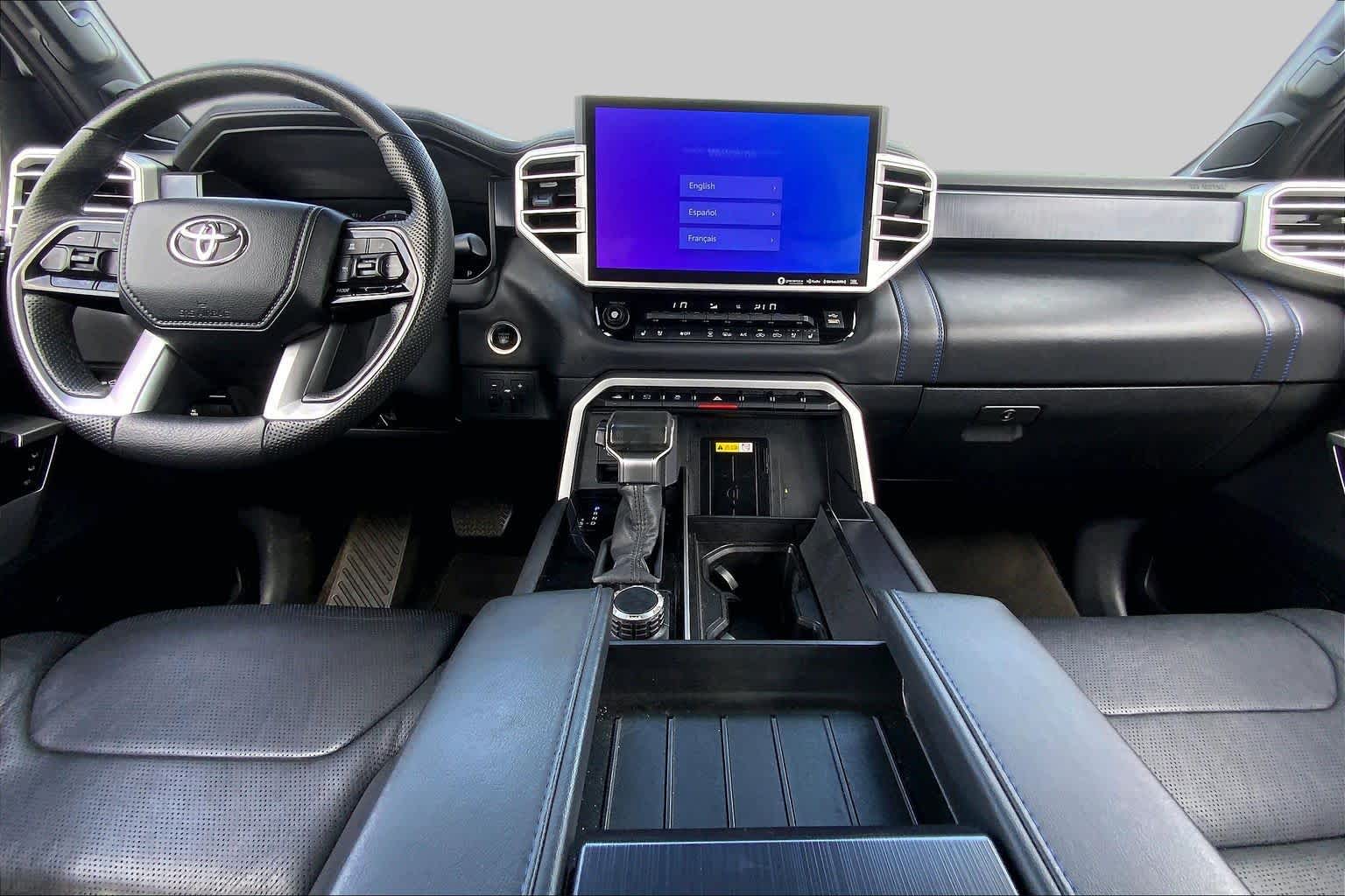 2023 Toyota Tundra Platinum Celestial Silver Metallic at Group 1 Toyota Southwest