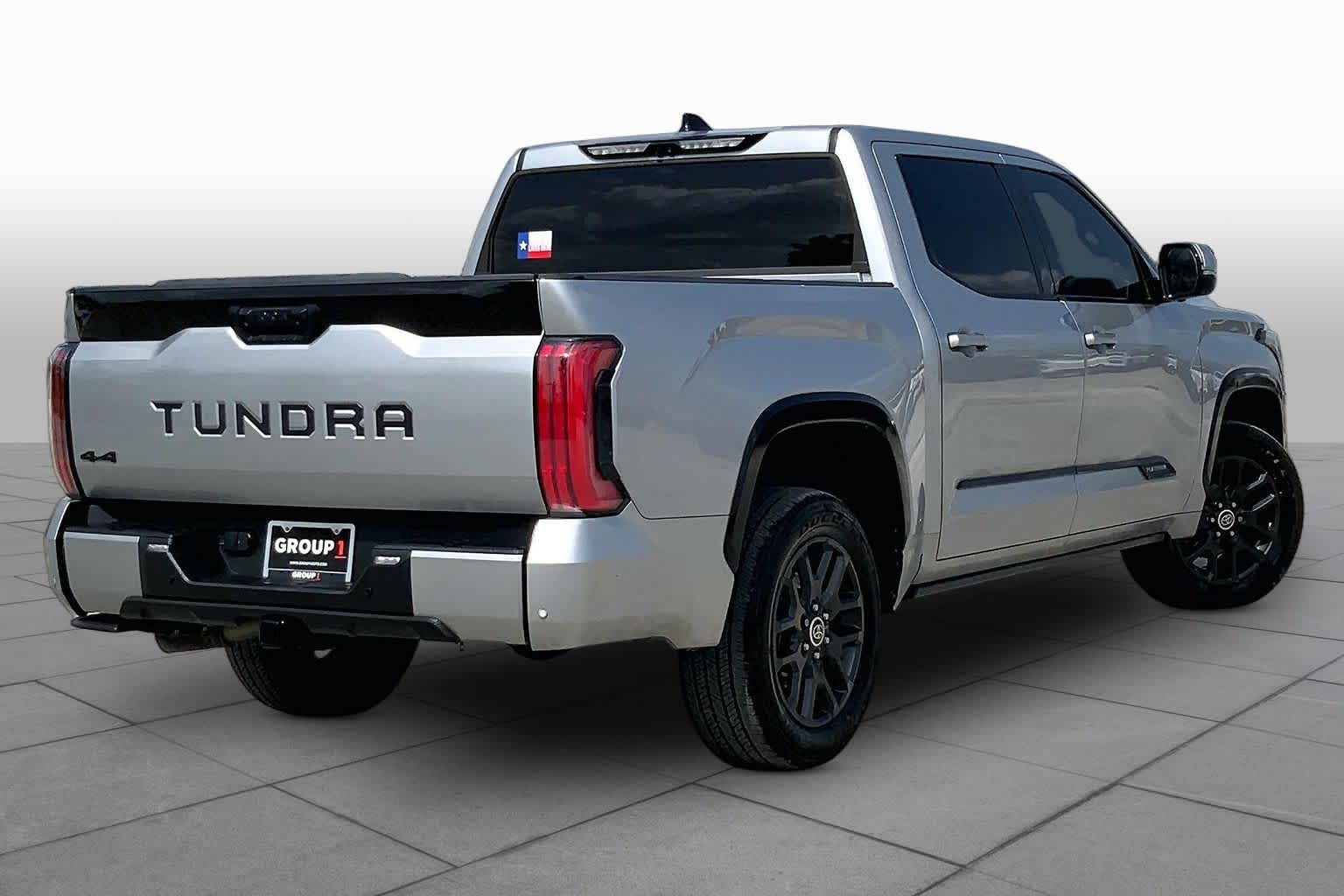 2023 Toyota Tundra Platinum Celestial Silver Metallic at Group 1 Toyota Southwest