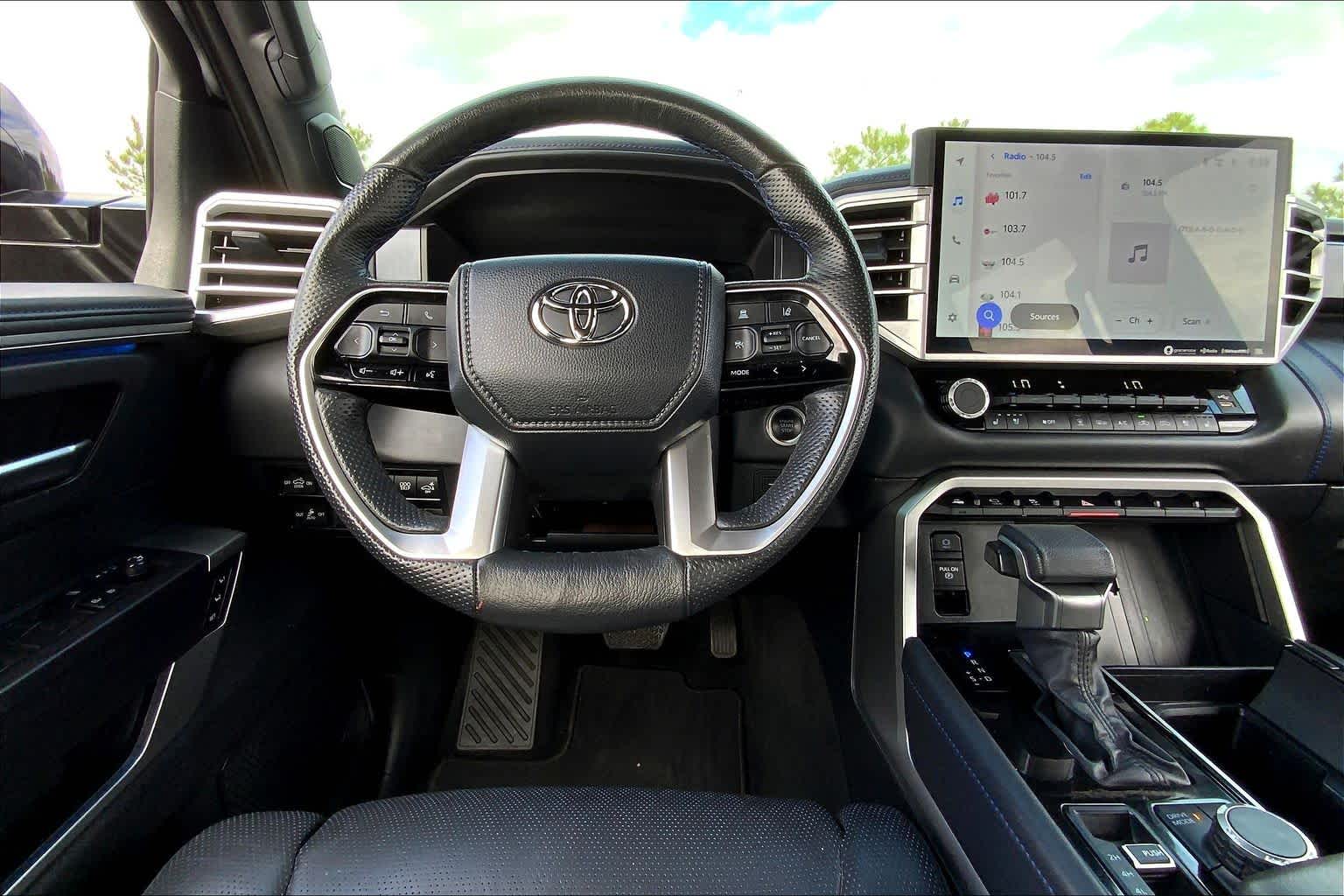 2023 Toyota Tundra Platinum Midnight Black Metallic at Group 1 GMC Buick South