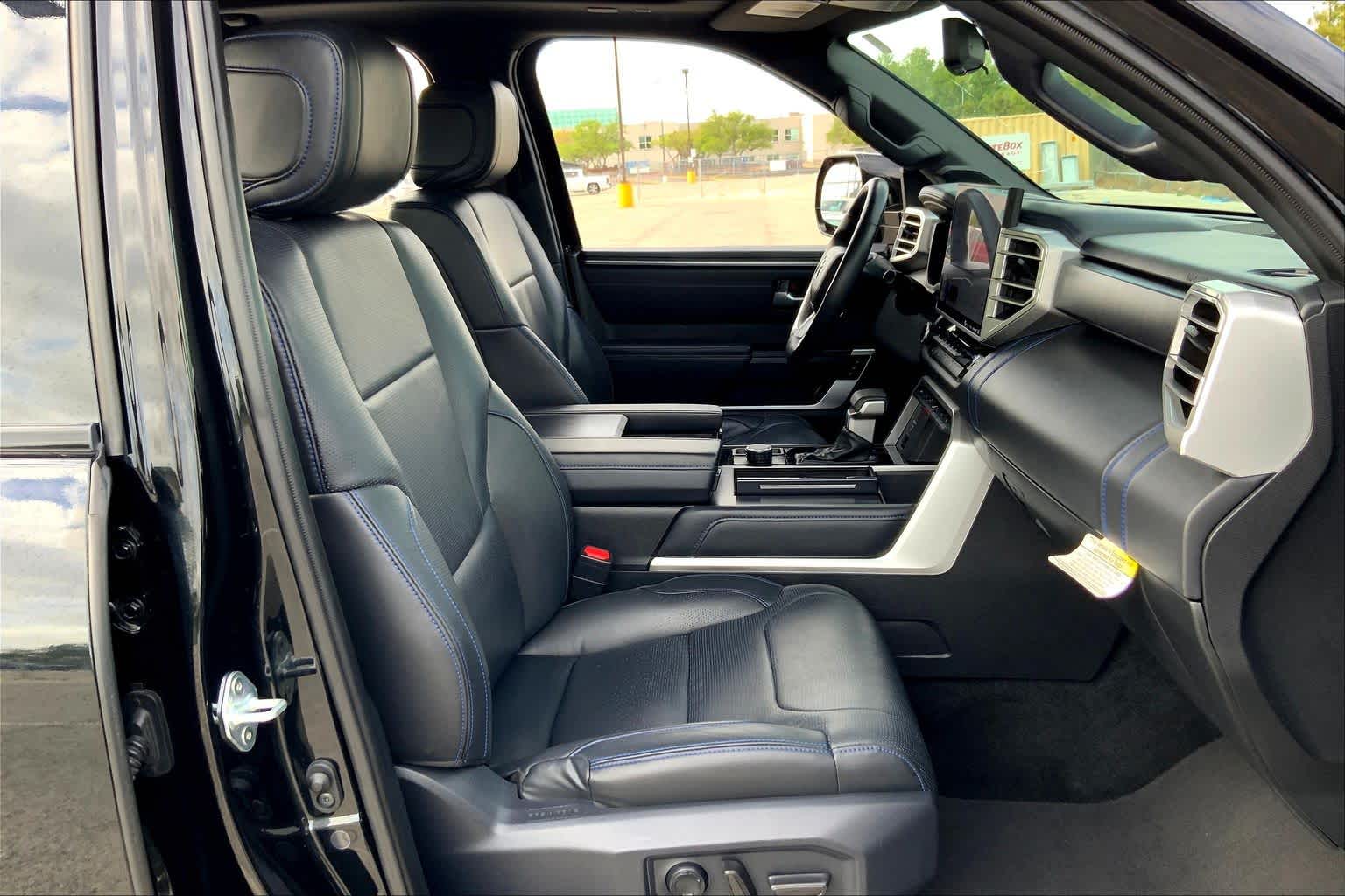 2023 Toyota Tundra Platinum Midnight Black Metallic at Group 1 GMC Buick South