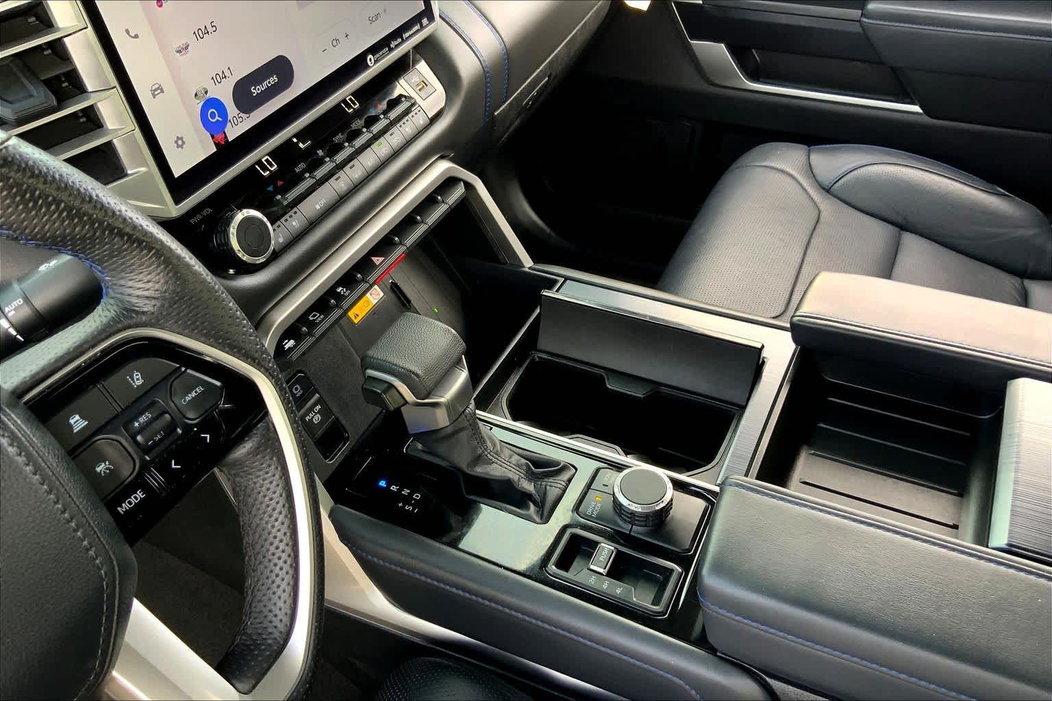2023 Toyota Tundra Platinum Midnight Black Metallic at Group 1 GMC Buick South