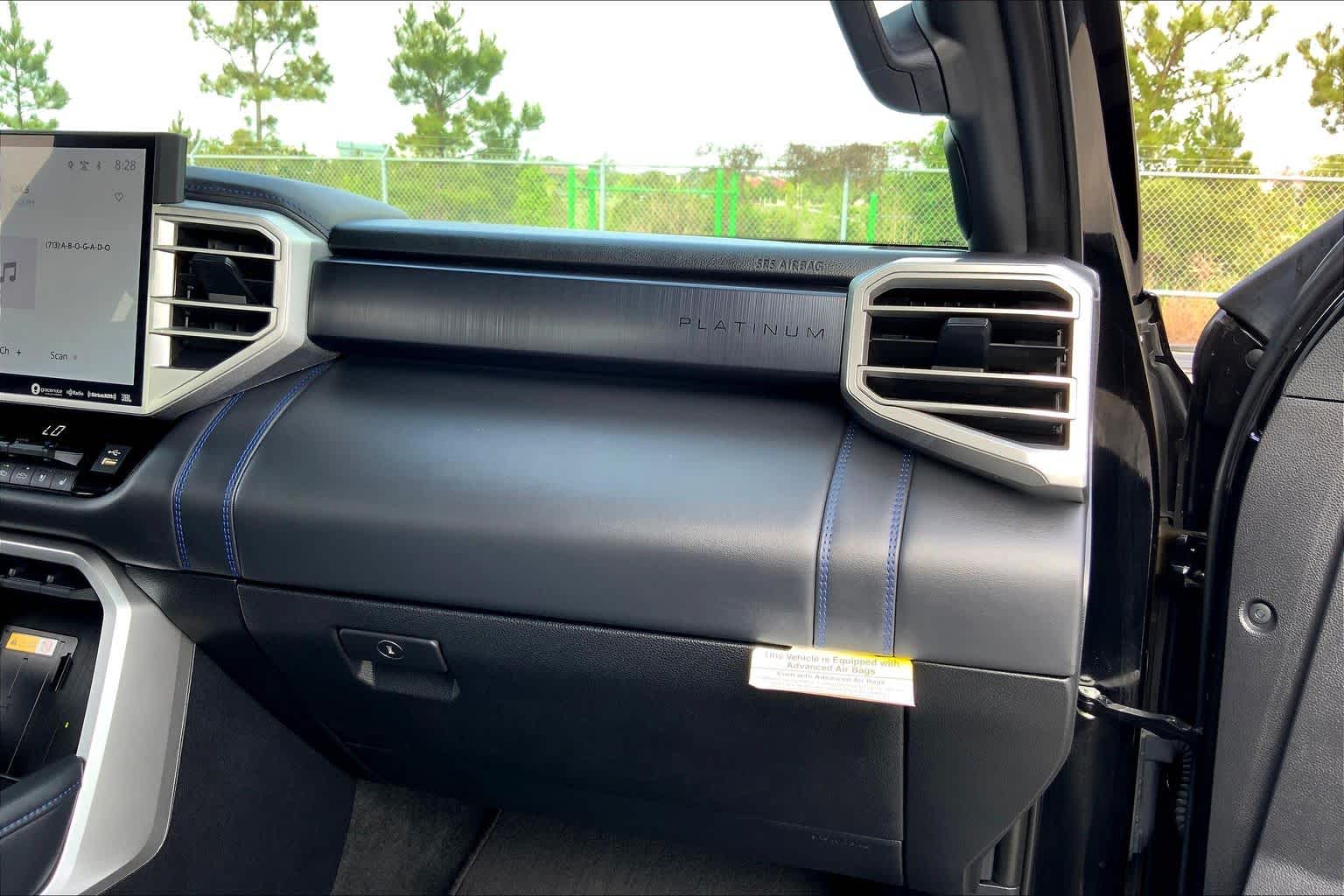 2023 Toyota Tundra Platinum Midnight Black Metallic at Group 1 GMC Buick South