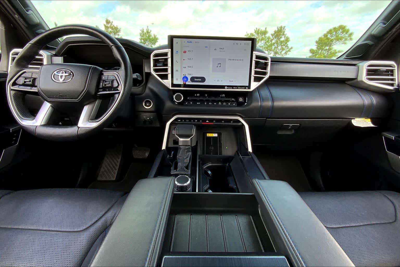 2023 Toyota Tundra Platinum Midnight Black Metallic at Group 1 GMC Buick South
