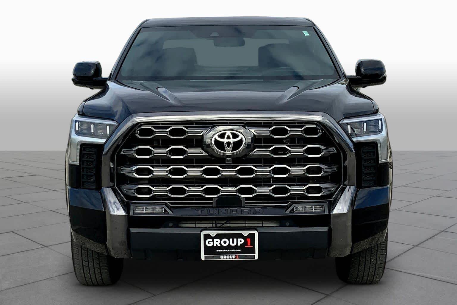 2023 Toyota Tundra Platinum Midnight Black Metallic at Group 1 GMC Buick South
