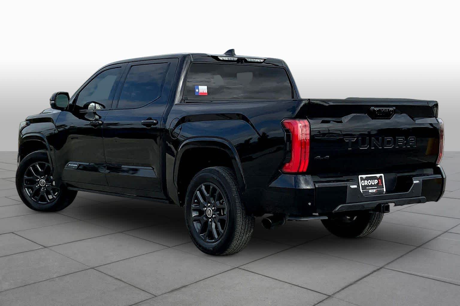 2023 Toyota Tundra Platinum Midnight Black Metallic at Group 1 GMC Buick South