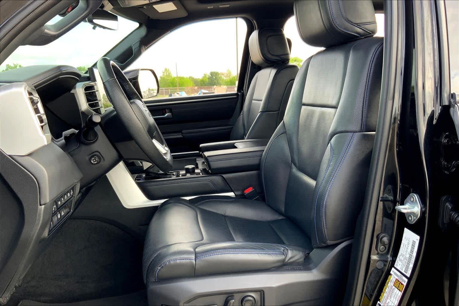 2023 Toyota Tundra Platinum Midnight Black Metallic at Group 1 GMC Buick South