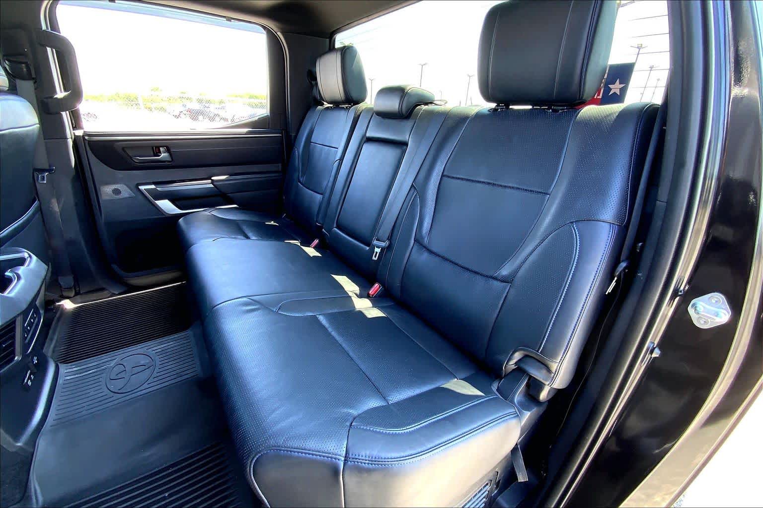 2024 Toyota Tundra Platinum Hybrid Midnight Black Metallic at Group 1 Toyota Southwest