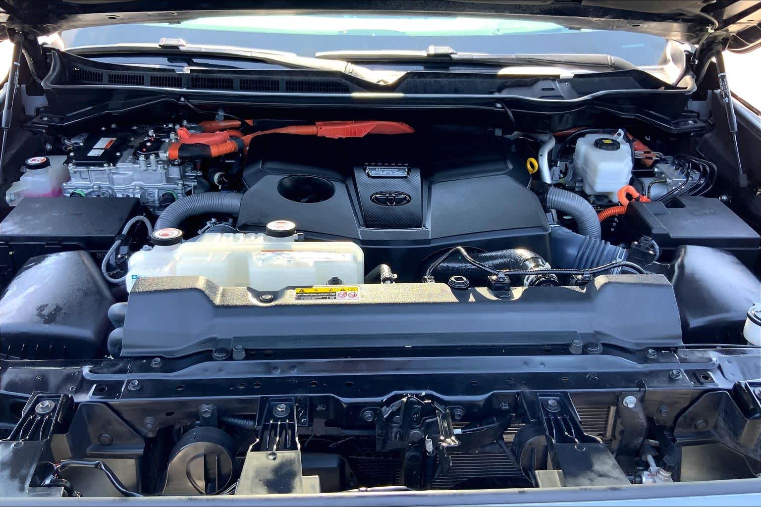 2024 Toyota Tundra Platinum Hybrid Midnight Black Metallic at Group 1 Toyota Southwest