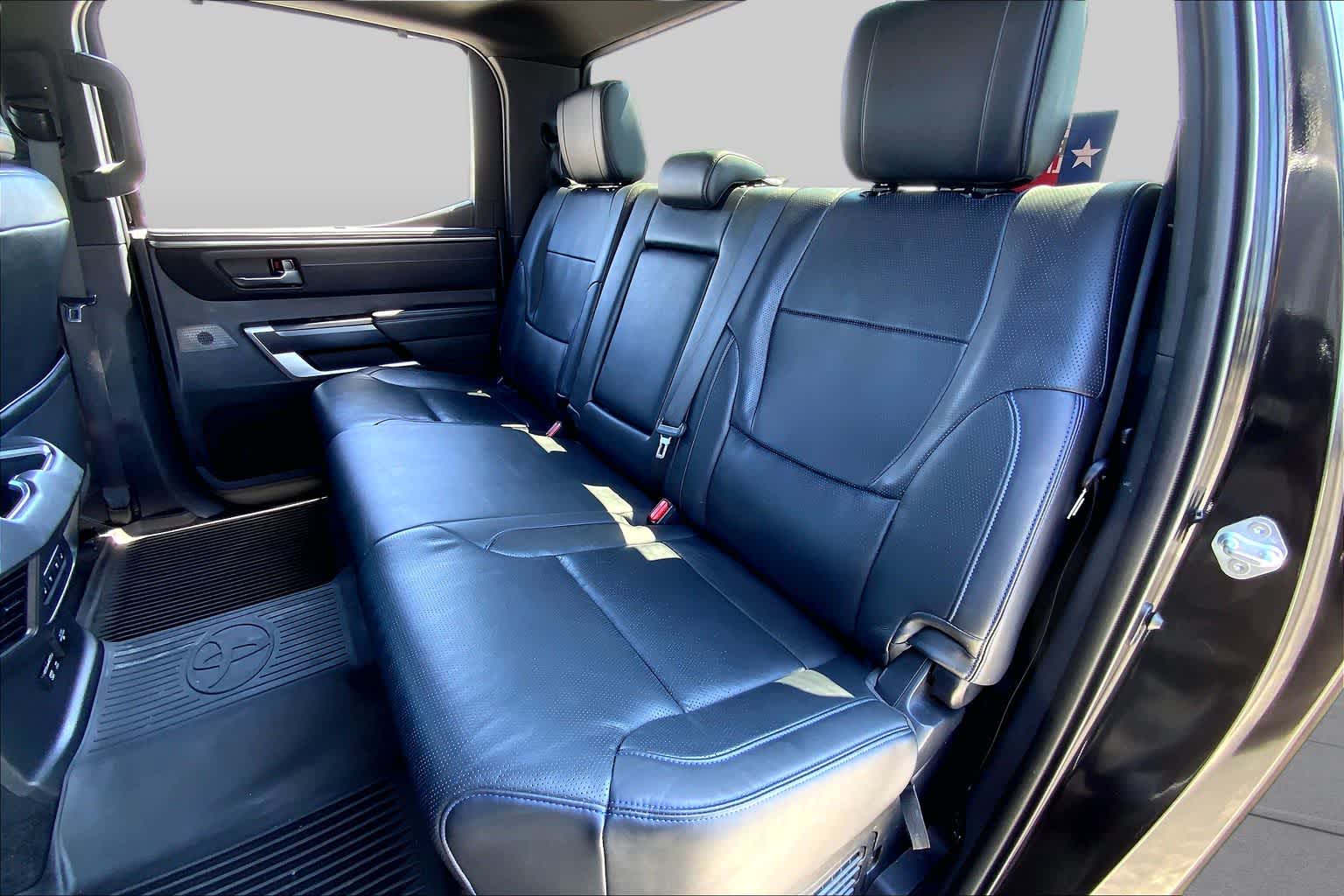 2024 Toyota Tundra Platinum Hybrid Midnight Black Metallic at Group 1 Toyota Southwest