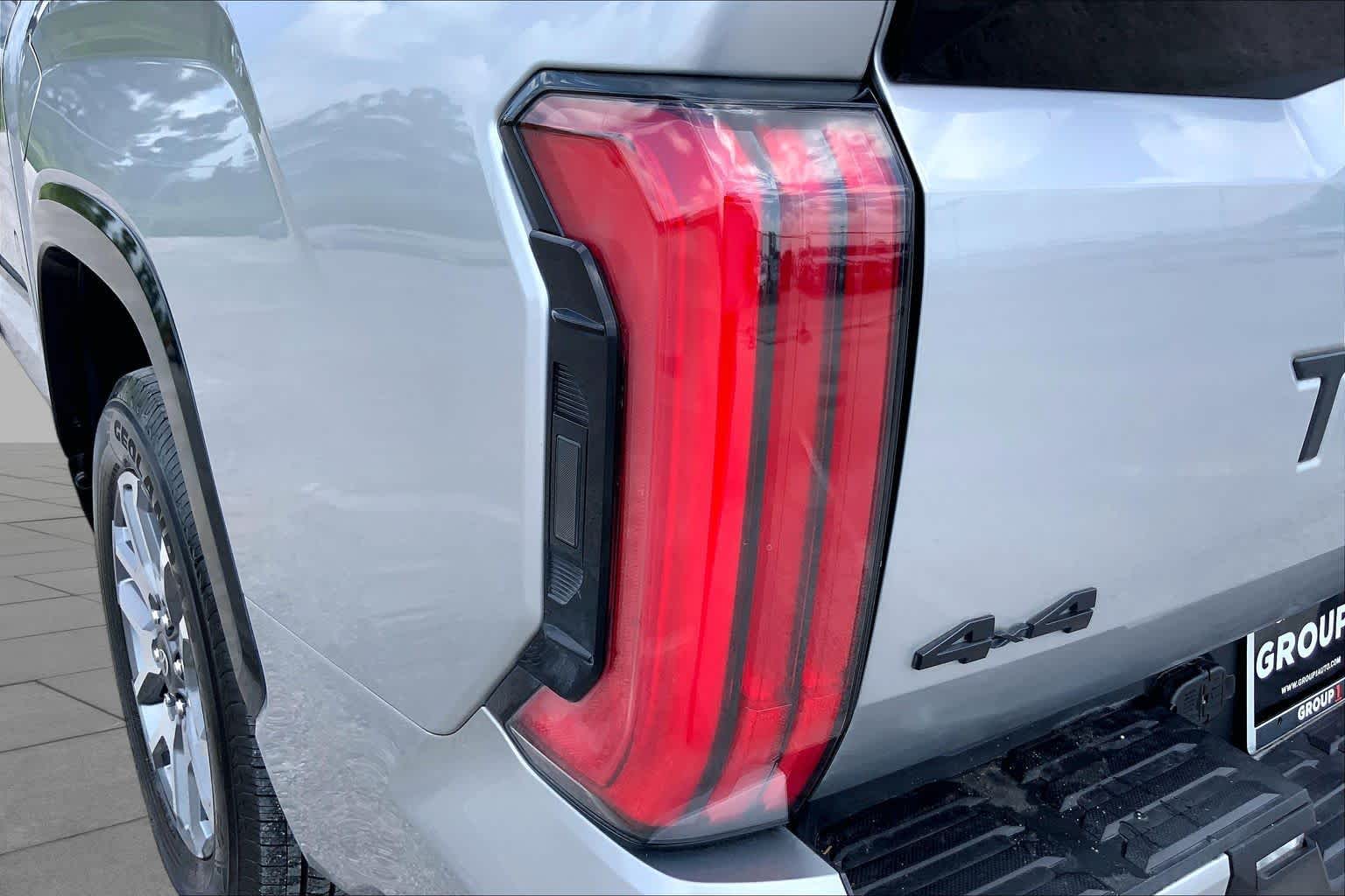 2024 Toyota Tundra Platinum Hybrid Celestial Silver Metallic at Group 1 Toyota Southwest
