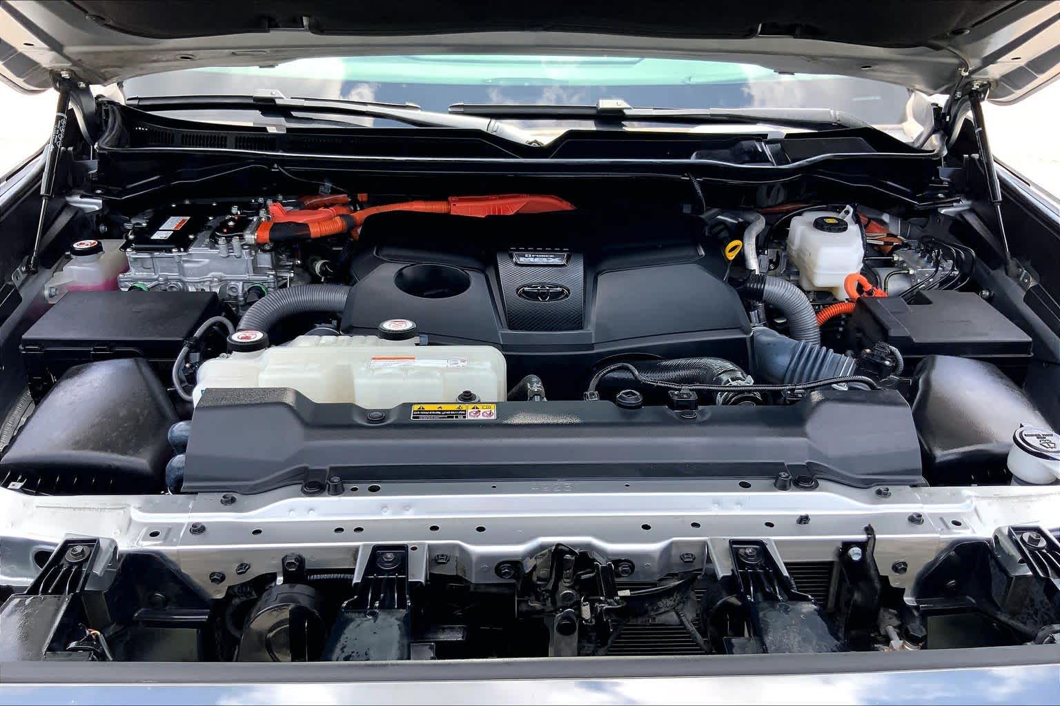 2024 Toyota Tundra Platinum Hybrid Celestial Silver Metallic at Group 1 Toyota Southwest