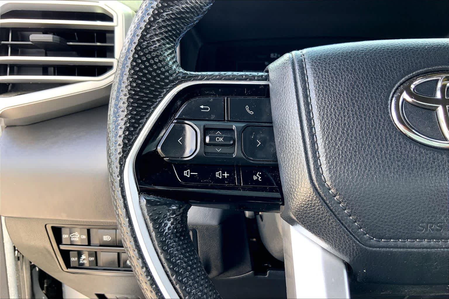 2024 Toyota Tundra Platinum Hybrid Celestial Silver Metallic at Group 1 Toyota Southwest