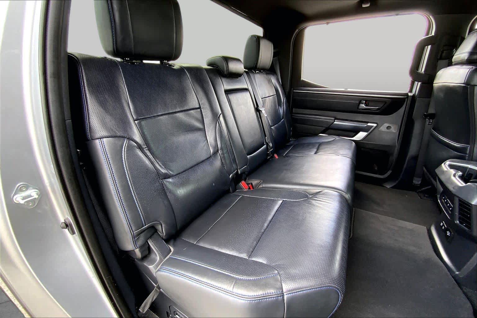 2024 Toyota Tundra Platinum Hybrid Celestial Silver Metallic at Group 1 Toyota Southwest