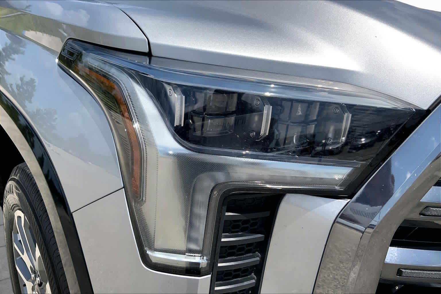 2024 Toyota Tundra Platinum Hybrid Celestial Silver Metallic at Group 1 Toyota Southwest
