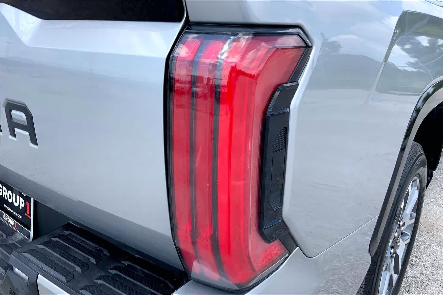 2024 Toyota Tundra Platinum Hybrid Celestial Silver Metallic at Group 1 Toyota Southwest