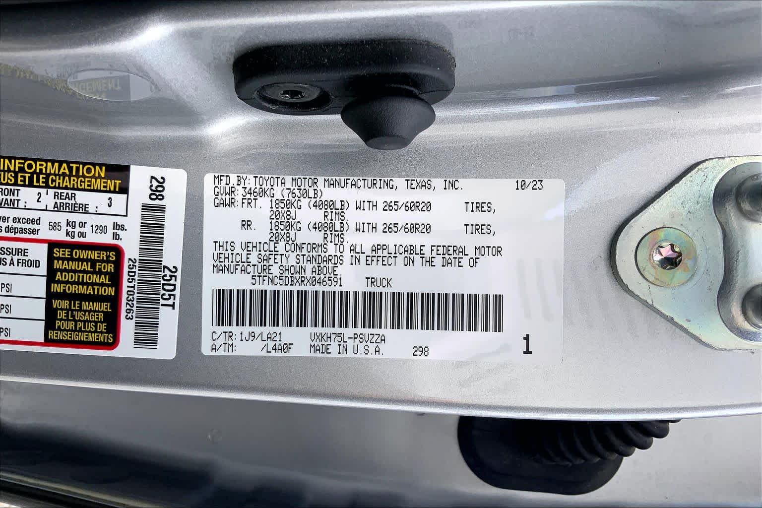 2024 Toyota Tundra photo 36 of 36