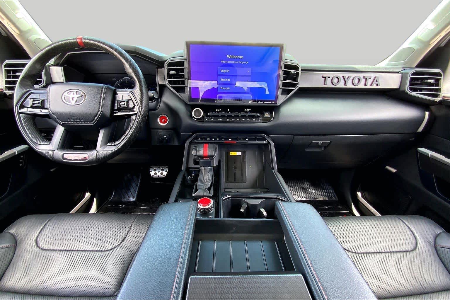 2022 Toyota Tundra TRD Pro Hybrid White at Group 1 Toyota Southwest