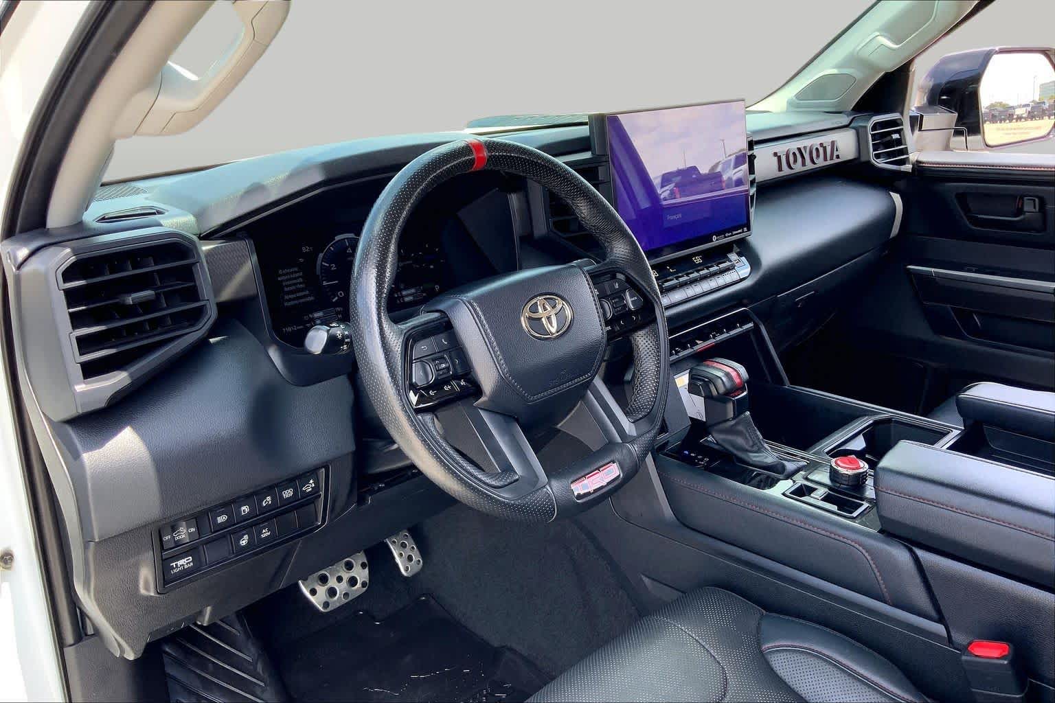 2022 Toyota Tundra TRD Pro Hybrid White at Group 1 Toyota Southwest