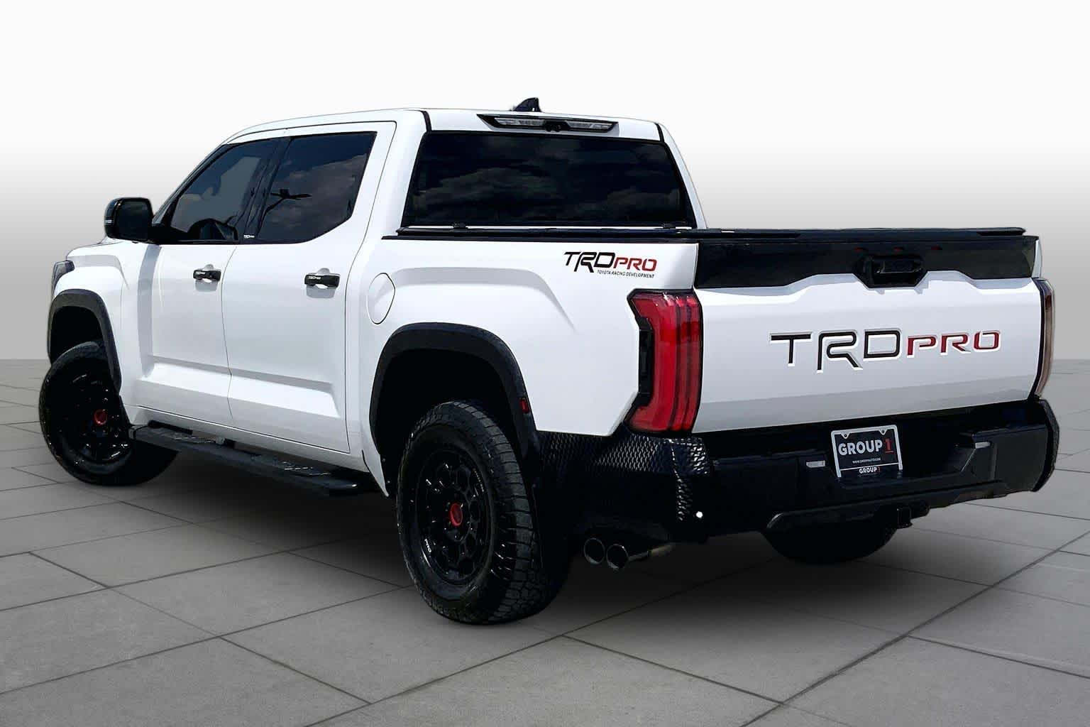 2022 Toyota Tundra TRD Pro Hybrid White at Group 1 Toyota Southwest