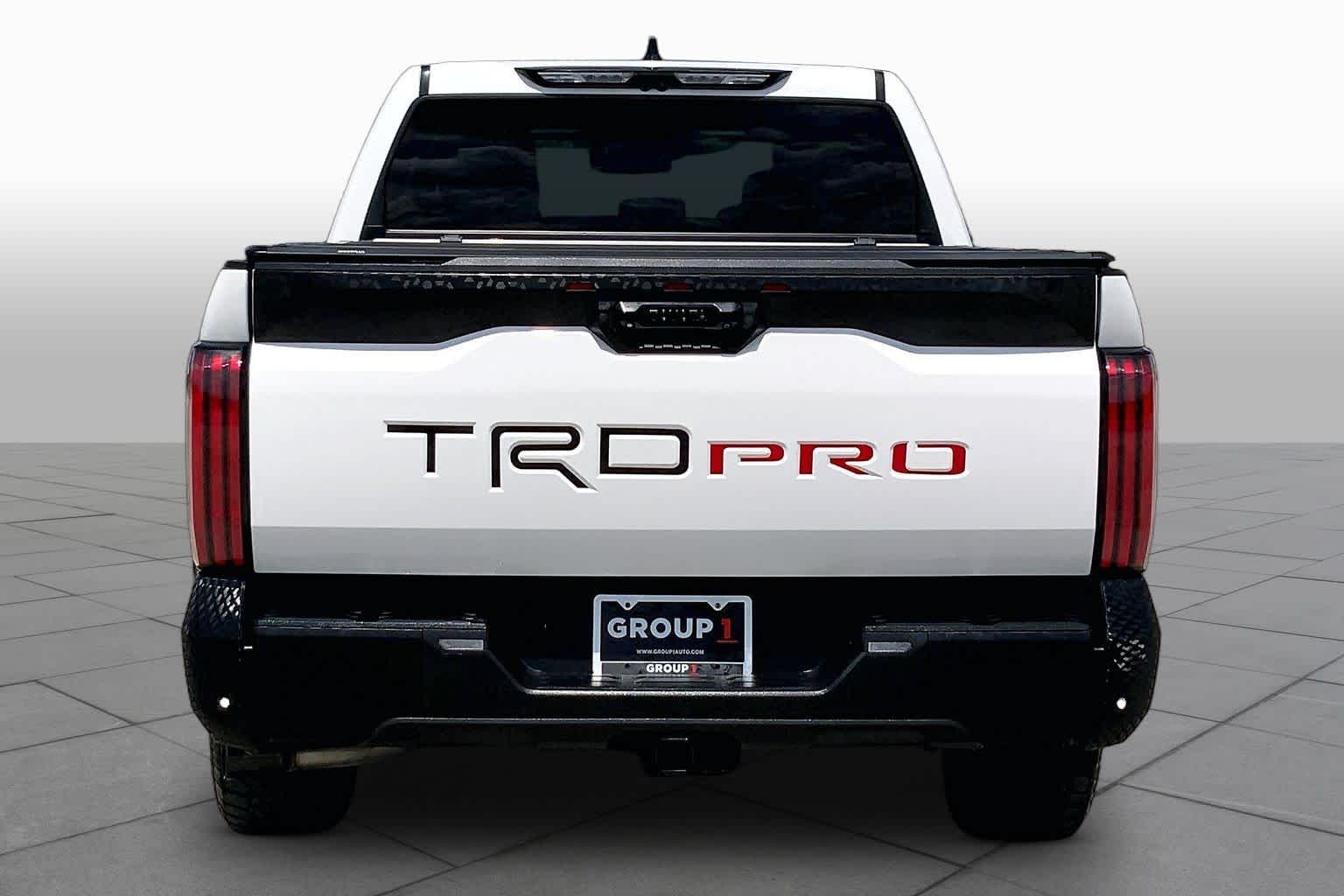 2022 Toyota Tundra TRD Pro Hybrid White at Group 1 Toyota Southwest