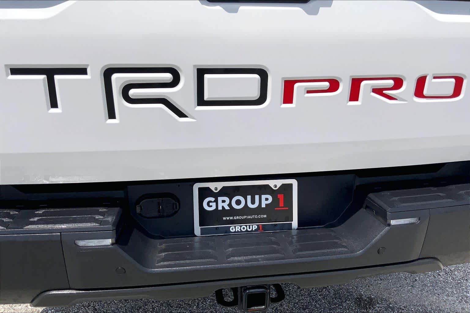 2022 Toyota Tundra TRD Pro Hybrid White at Group 1 Toyota Southwest