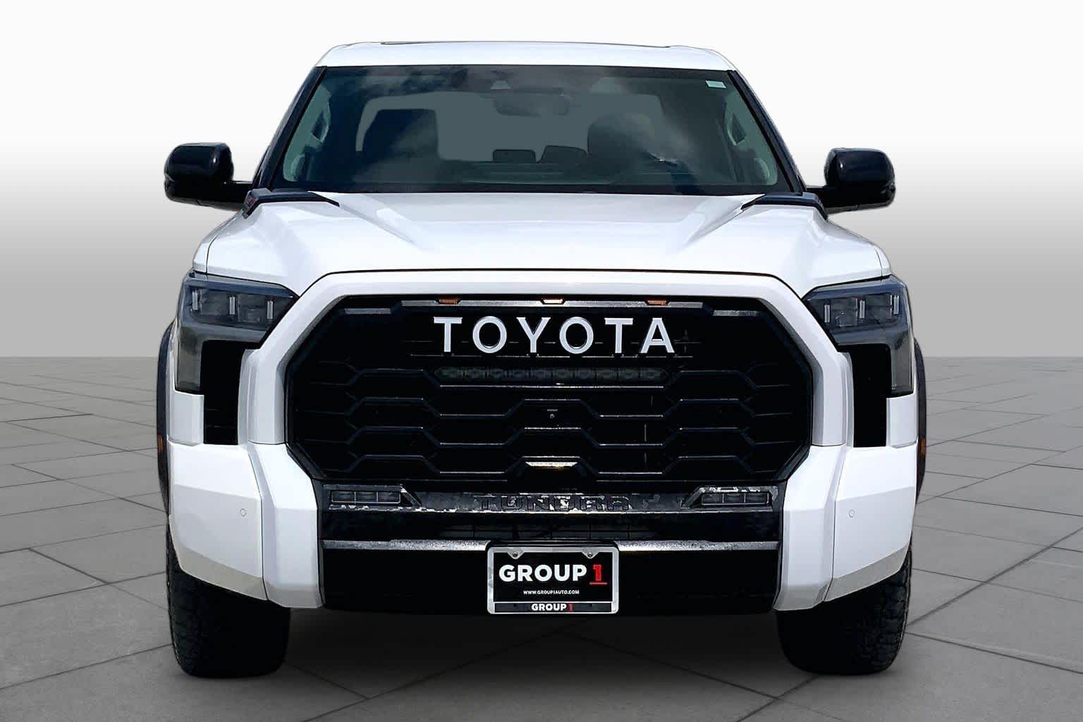 2022 Toyota Tundra TRD Pro Hybrid White at Group 1 Toyota Southwest