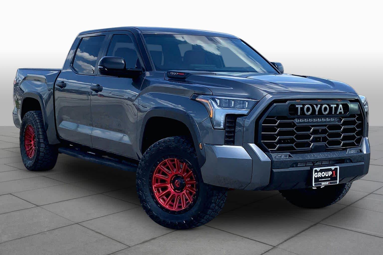 2025 Toyota Tundra TRD Pro Hybrid Magnetic Gray Metallic at Group 1 Toyota Southwest