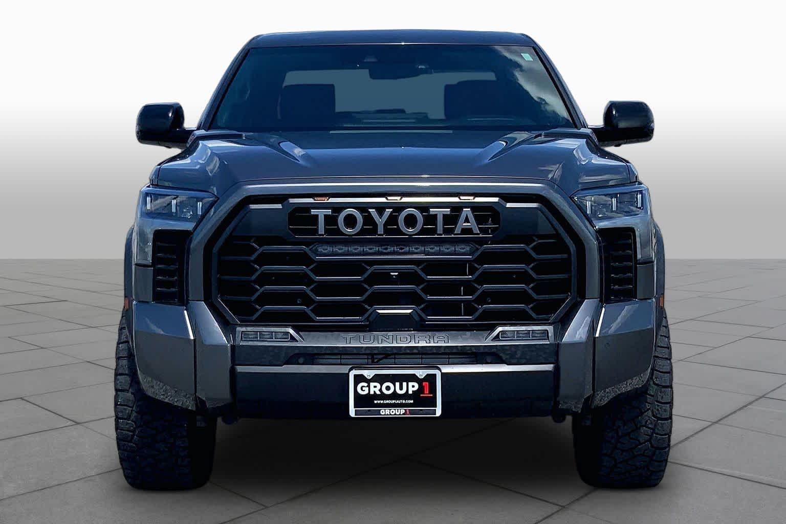 2025 Toyota Tundra TRD Pro Hybrid Magnetic Gray Metallic at Group 1 Toyota Southwest