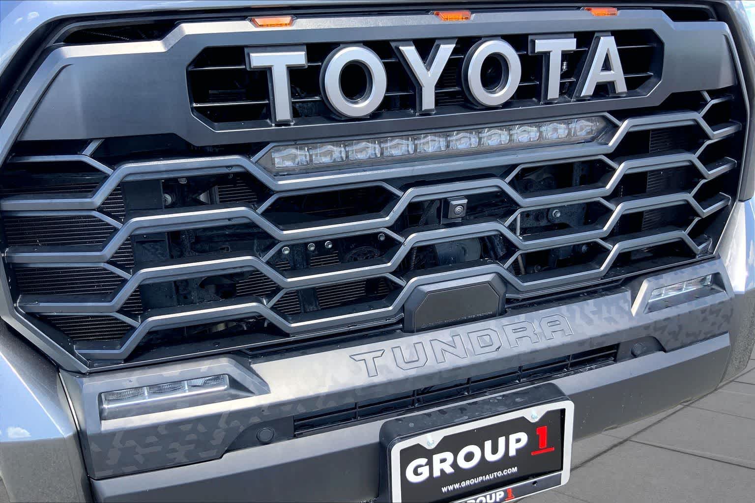 2025 Toyota Tundra TRD Pro Hybrid Magnetic Gray Metallic at Group 1 Toyota Southwest