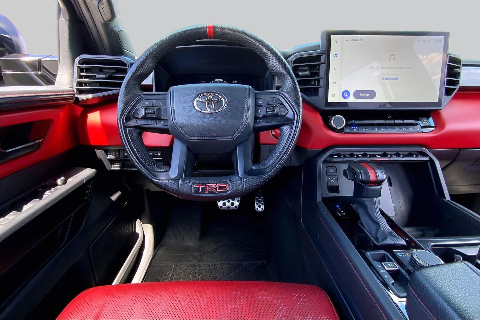 2025 Toyota Tundra TRD Pro Hybrid Magnetic Gray Metallic at Group 1 Toyota Southwest
