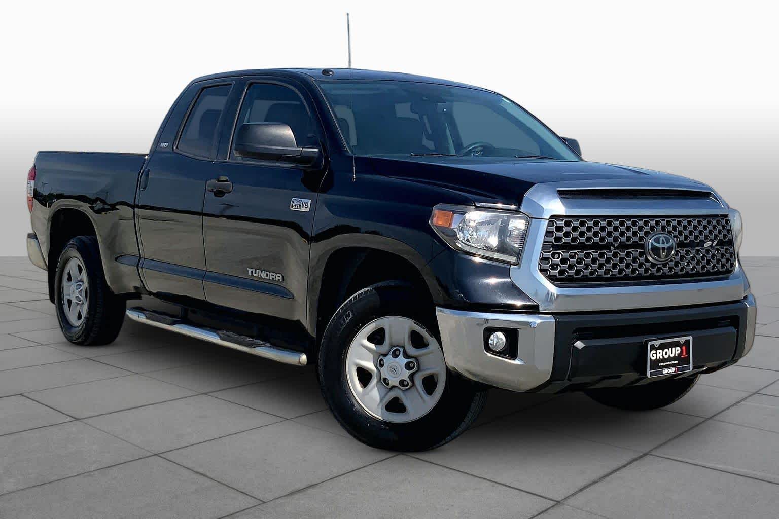 2018 Toyota Tundra SR5 Midnight Black Metallic at Group 1 Toyota Southwest