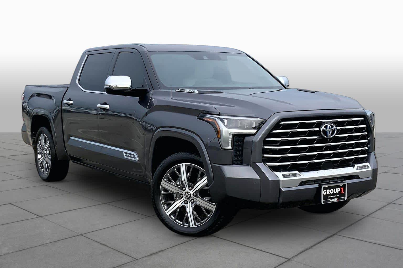 2023 Toyota Tundra Capstone Hybrid Magnetic Gray Metallic at Lexus Southwest Houston