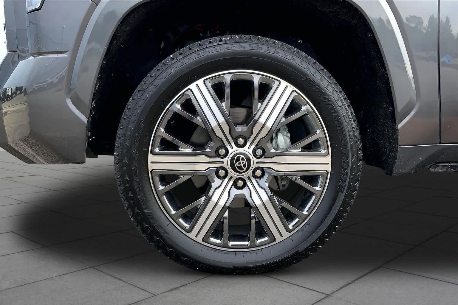 2023 Toyota Tundra Capstone Hybrid Magnetic Gray Metallic at Lexus Southwest Houston