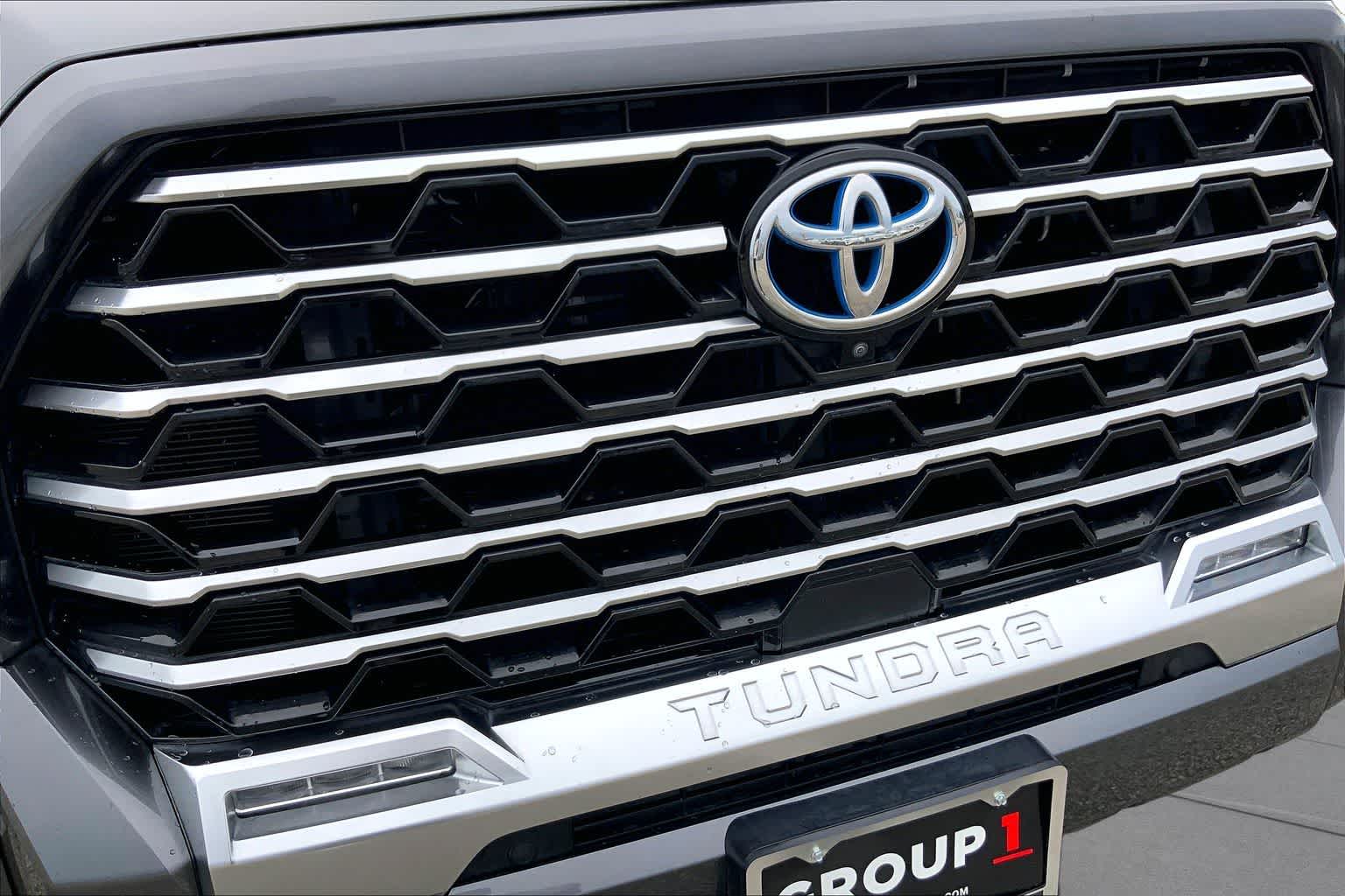 2023 Toyota Tundra Capstone Hybrid Magnetic Gray Metallic at Group 1 Toyota Southwest