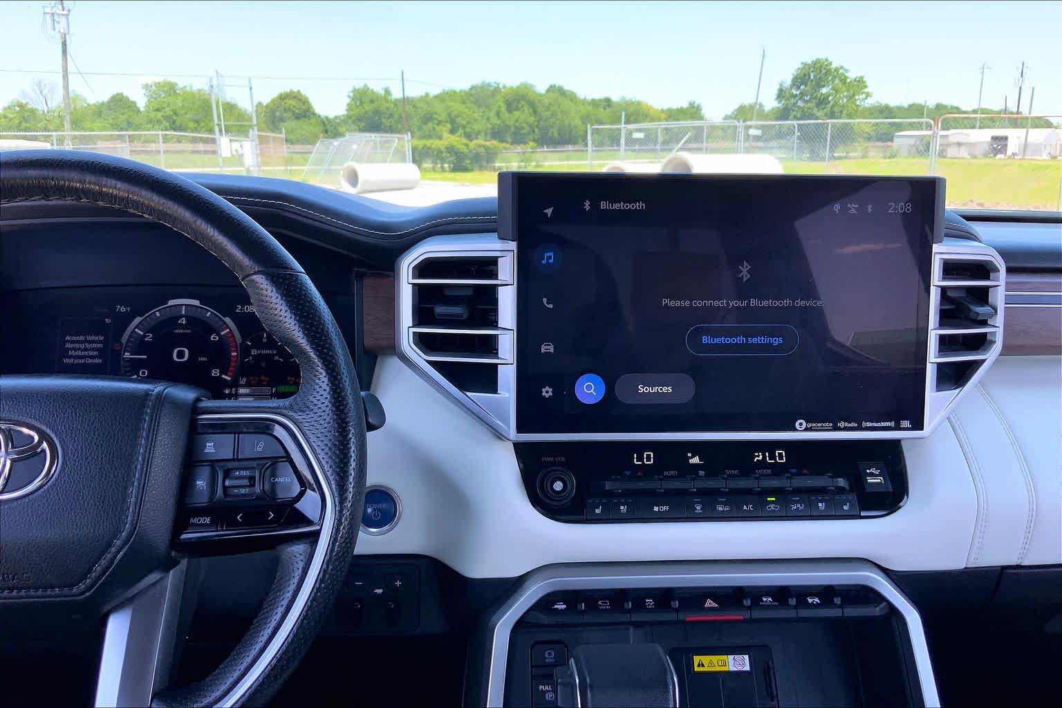 2023 Toyota Tundra Capstone Hybrid Celestial Silver Metallic at Group 1 GMC Buick South