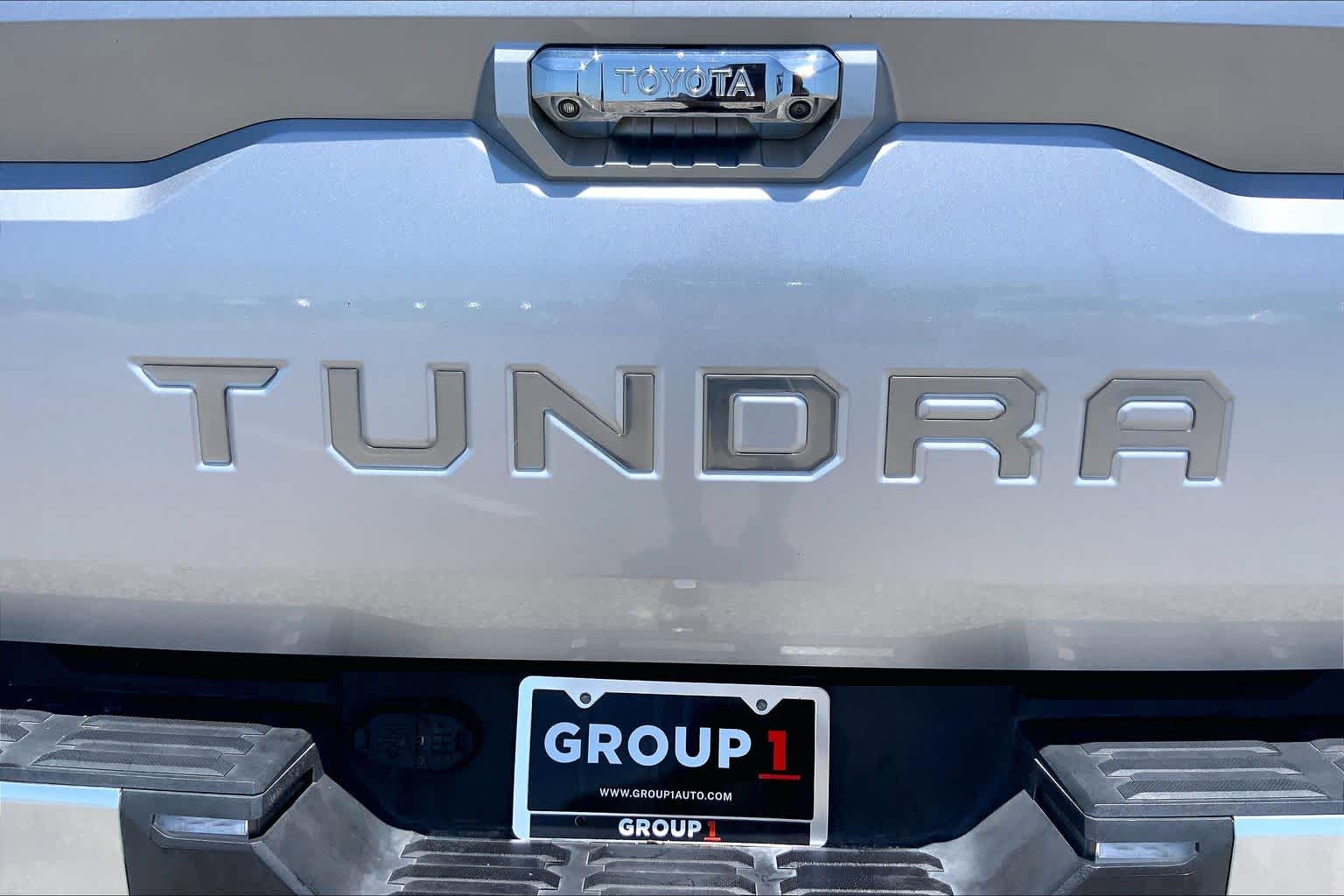 2023 Toyota Tundra Capstone Hybrid Celestial Silver Metallic at Group 1 GMC Buick South